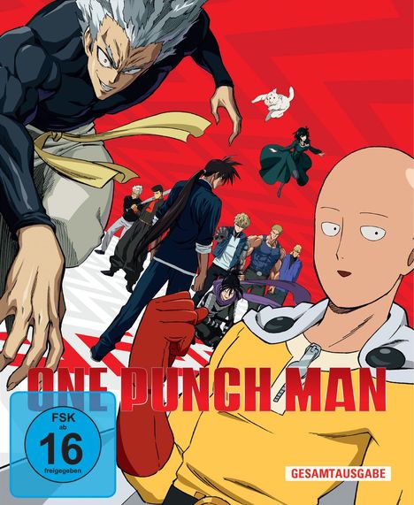 One Punch Man Staffel 2 (Gesamtausgabe) (Blu-ray), 3 Blu-ray Discs