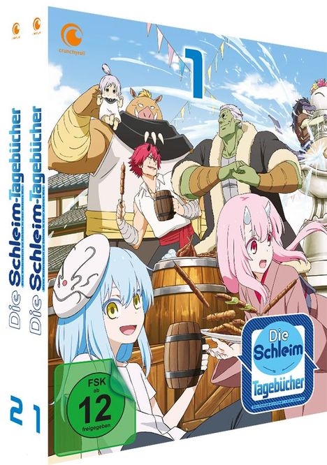 Meine Wiedergeburt als Schleim in einer anderen Welt: Die Schleim-Tagebücher (Gesamtausgabe), 2 DVDs