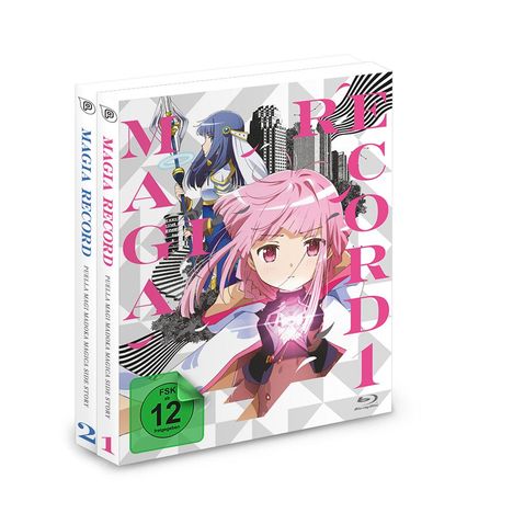 Magia Record: Puella Magi Staffel 1 (Gesamtausgabe) (Blu-ray), 2 Blu-ray Discs