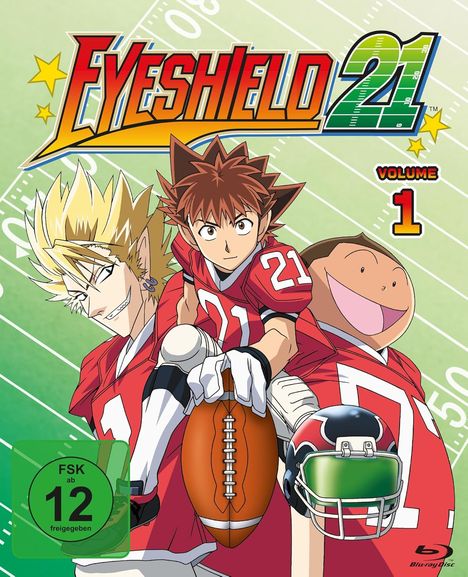 Eyeshield21 Vol. 1 (Blu-ray), 4 Blu-ray Discs