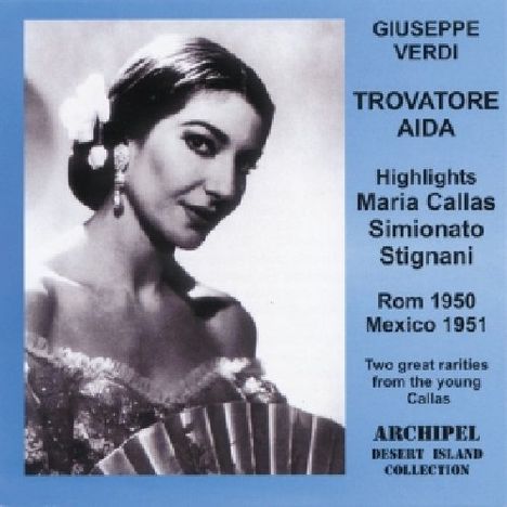 Maria Callas in Verdi-Opern, CD
