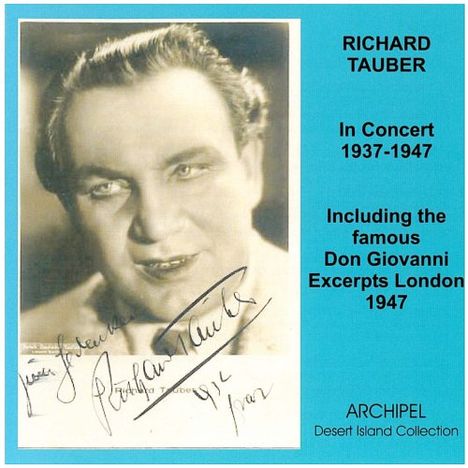 Richard Tauber in Concert 1937-47, 2 CDs