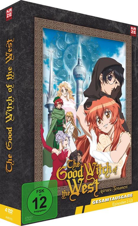 The Good Witch of the West - Astraea Testament (Gesamtausgabe), 4 DVDs