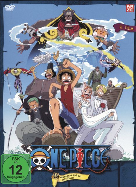 One Piece - Abenteuer auf der Spiralinsel, DVD