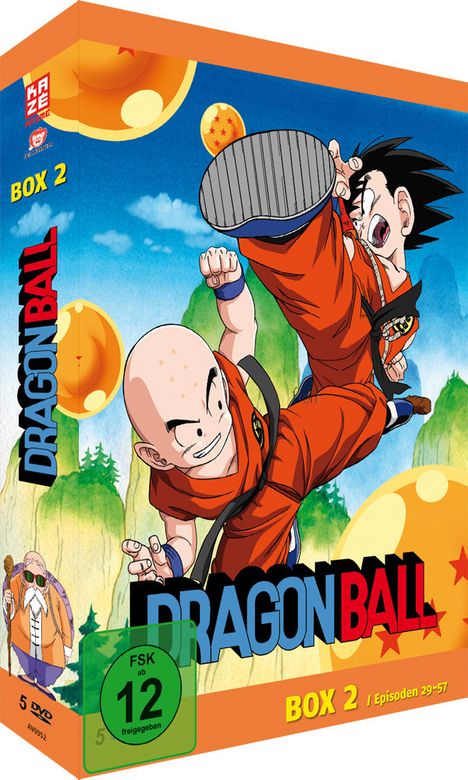 Dragonball Box 2, 5 DVDs