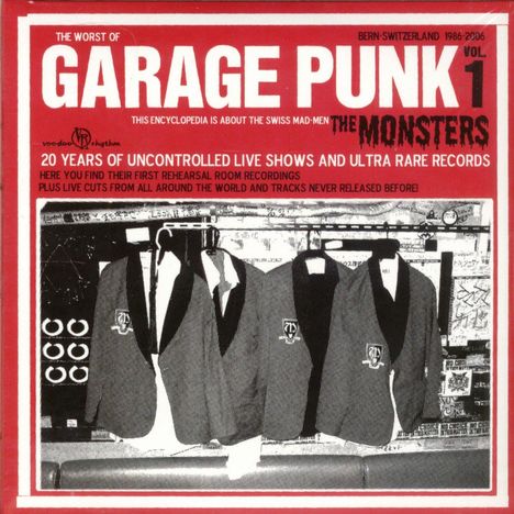 Monsters: Garage Punk Vol. 1 - Live &amp; Rare, 2 CDs