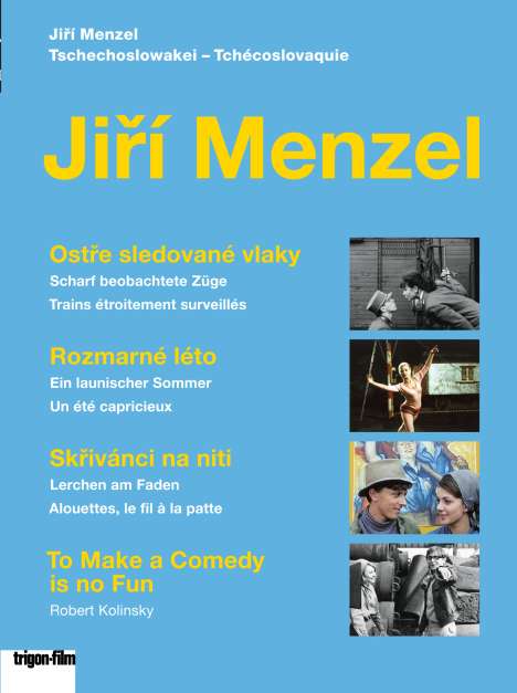 Jiri Menzel Box 1 (OmU), 3 DVDs
