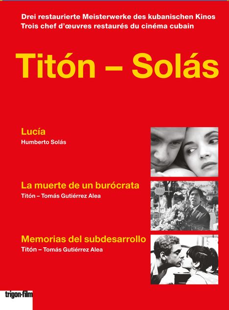 Titón-Solás - Meisterwerke des kubanischen Kinos (OmU), 3 DVDs