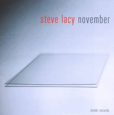 Steve Lacy (1934-2004): November, CD