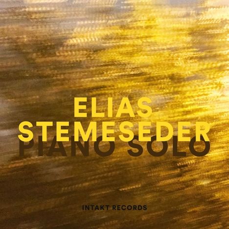 Elias Stemeseder: Piano Solo, CD