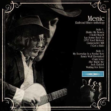 Menic: Railroad Blues Anthology (LP + CD), 1 LP und 1 CD