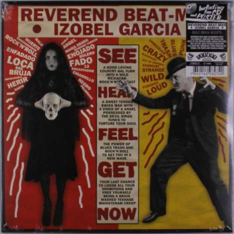 Reverend Beat-Man &amp; Izobel Garcia: Baile Bruja Muerto, 1 LP und 1 CD