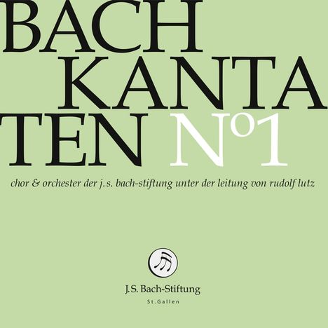 Johann Sebastian Bach (1685-1750): Bach-Kantaten-Edition der Bach-Stiftung St.Gallen - CD 1, CD