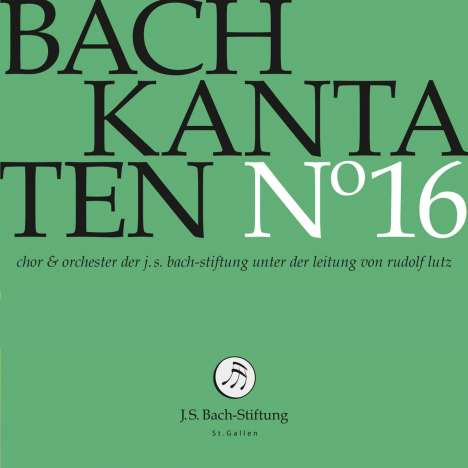 Johann Sebastian Bach (1685-1750): Bach-Kantaten-Edition der Bach-Stiftung St.Gallen - CD 16, CD