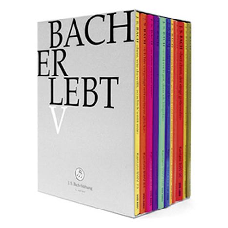 Johann Sebastian Bach (1685-1750): Bach-Kantaten-Edition der Bach-Stiftung St.Gallen "Bach erlebt V" - Das Bach-Jahr 2011, 11 DVDs