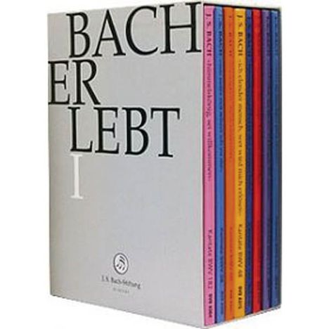 Johann Sebastian Bach (1685-1750): Bach-Kantaten-Edition der Bach-Stiftung St.Gallen "Bach erlebt I" - Das Bach-Jahr 2007, 9 DVDs