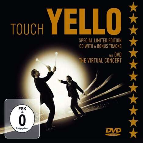Yello: Touch Yello (Deluxe Edition) (CD + DVD), 1 CD und 1 DVD