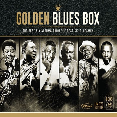 Golden Blues Box (Limited Edition), 6 CDs