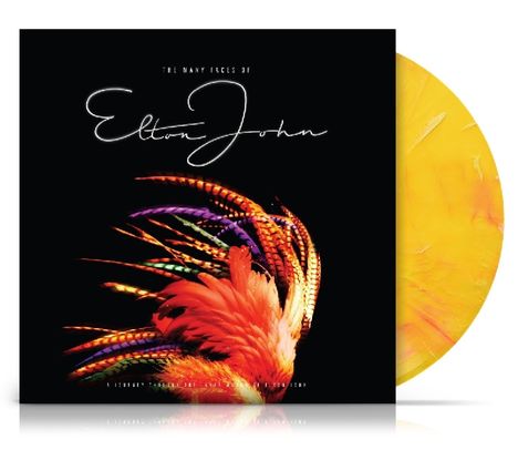 The Many Faces Of Elton John (180g) (Limited Edition) (Yellow Marbled Vinyl), 2 LPs