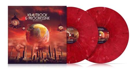Krautrock &amp; Progressive (180g) (Limited Edition) (Red Marbled Vinyl), 2 LPs