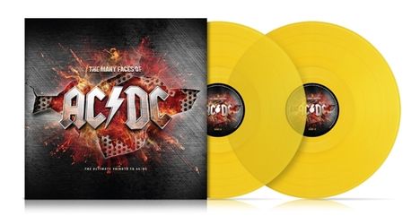 The Many Faces Of AC/DC (180g) (Limited Edition) (Translucent Yellow Vinyl), 2 LPs