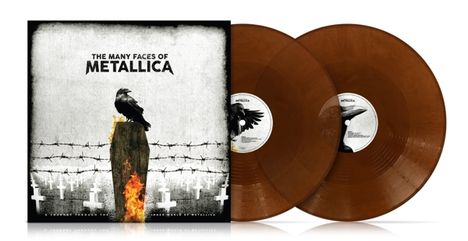 The Many Faces Of Metallica (180g) (Limited Edition) (Translucent Brown Vinyl), 2 LPs