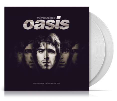 The Many Faces Of Oasis (Limited Edition) (Transparent Vinyl), 2 LPs