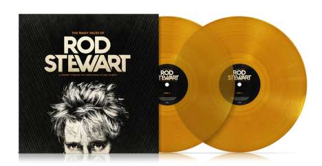 The Many Faces Of Rod Stewart (180g) (Limited Edition) (Crystal Amber Vinyl), 2 LPs
