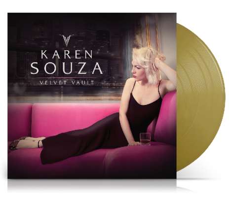 Karen Souza (geb. 1984): Velvet Vault (180g) (Gold Vinyl), LP