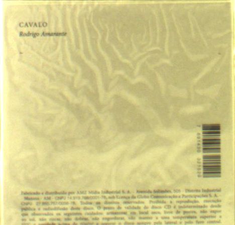Rodrigo Amarante (geb. 1976): Cavalo, CD