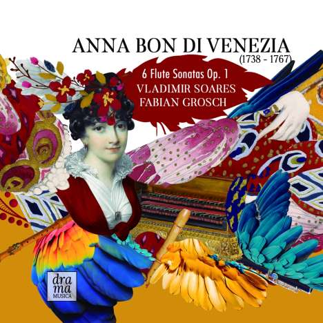 Anna Bon di Venezia (1738-1767): Cembalosonaten Nr.1-6, CD