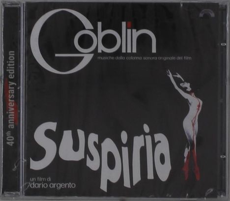 Suspiria (DT: In den Krallen des Bösen) (40th Anniversary Edition), 1 CD und 1 DVD