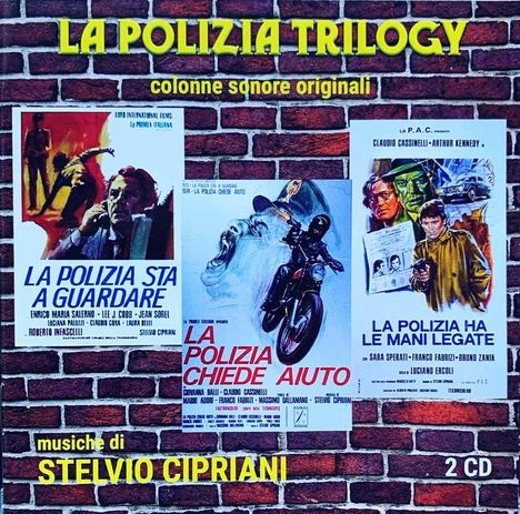 Stelvio Cipriani: Filmmusik: La Polizia Trilogy, 2 CDs