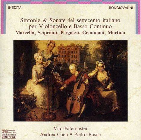 Vito Paternoster,Cello, CD