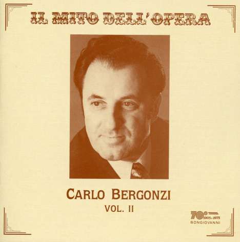 Carlo Bergonzi singt Arien, CD