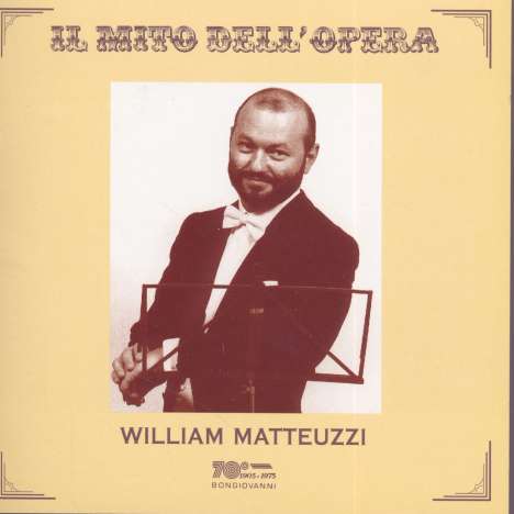 William Matteuzzi singt Arien, CD