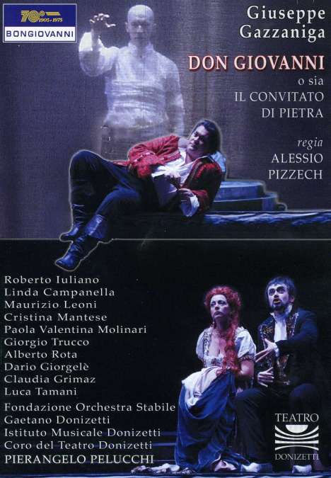 Giuseppe Gazzaniga (1743-1818): Don Giovanni, DVD