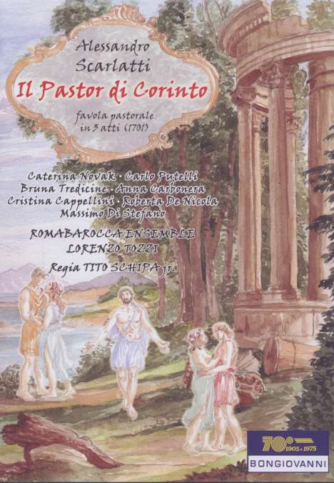 Alessandro Scarlatti (1660-1725): Il Pastor Di Corinto, DVD