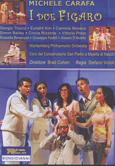 Michele Carafa (1787-1872): I Due Figaro, DVD