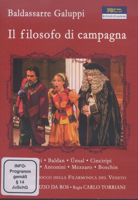 Baldassare Galuppi (1706-1785): Il Filosofo di Campagna, DVD