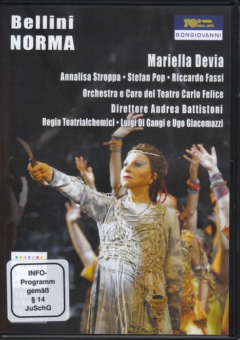 Vincenzo Bellini (1801-1835): Norma, DVD