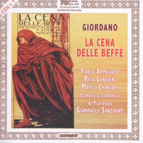 Umberto Giordano (1867-1948): La Cena delle Beffe, 2 CDs