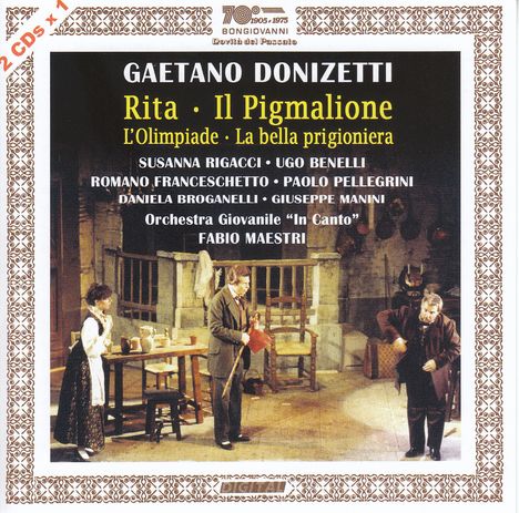 Gaetano Donizetti (1797-1848): Rita, 2 CDs