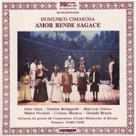 Domenico Cimarosa (1749-1801): Amor Rende Sagace, 2 CDs