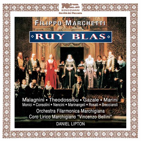 Filippo Marchetti (1831-1902): Ruy Blas, 2 CDs