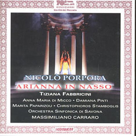 Nicola Antonio Porpora (1686-1768): Arianna in Nasso, 2 CDs