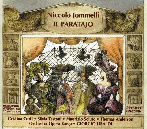 Niccolo Jommelli (1714-1774): Il Paratajo, CD