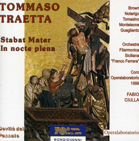 Tommaso Traetta (1727-1779): Stabat Mater, CD