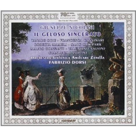 Giuseppe Nicolini (1762-1842): Il Geloso Sincerato, 2 CDs
