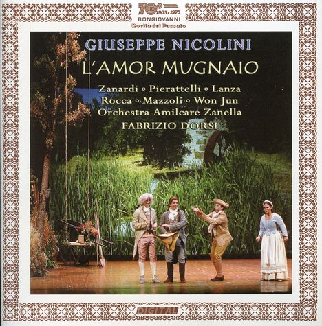 Giuseppe Nicolini (1762-1842): L'Amor Mugnaio, O Sia I Mulinari, 2 CDs